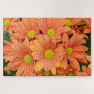 Bouquet of Beautiful Orange Flowers Jigsaw Puzzle
