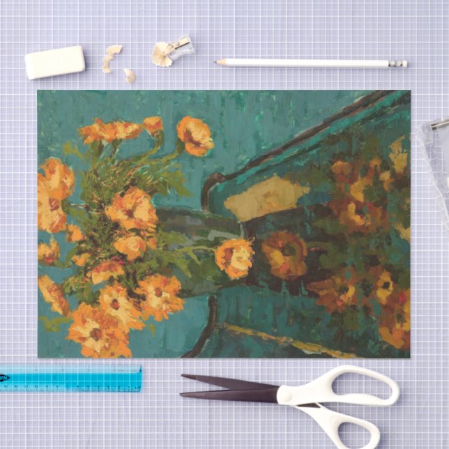 Bouquet of Camomiles | Jan Bohuszewicz Tissue Paper (Craft)