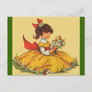 Bouquet of Daisies Postcard