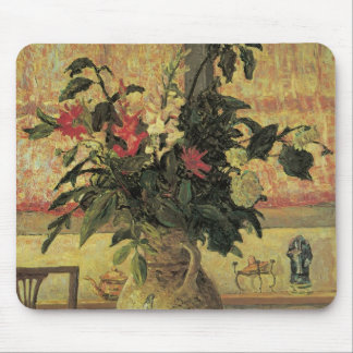 Bouquet of Flowers at Window by Maxine Maufra Mouse Pad