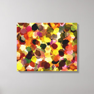 BOUQUET OF FLOWERS CANVAS PRINT