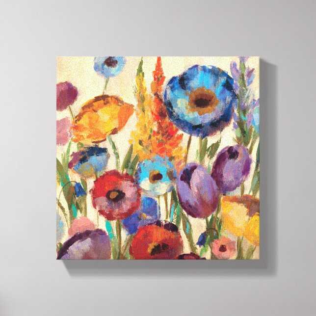 Bouquet of Flowers Canvas Print (Front)