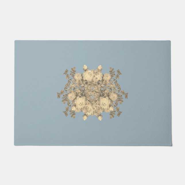 bouquet of flowers doormat (Front)