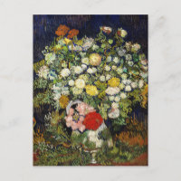 Bouquet of Flowers in a Vase by Vincent Van Gogh