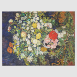 Bouquet of Flowers in a Vase by Vincent Van Gogh  Tissue Paper