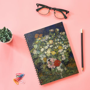 Bouquet of Flowers in a Vase Vincent van Gogh Notebook