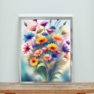 Bouquet of Flowers Photo Print