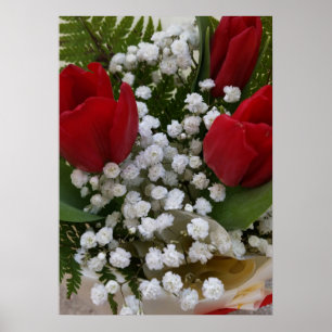 bouquet of flowers poster