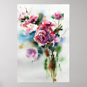 Bouquet of Flowers Poster