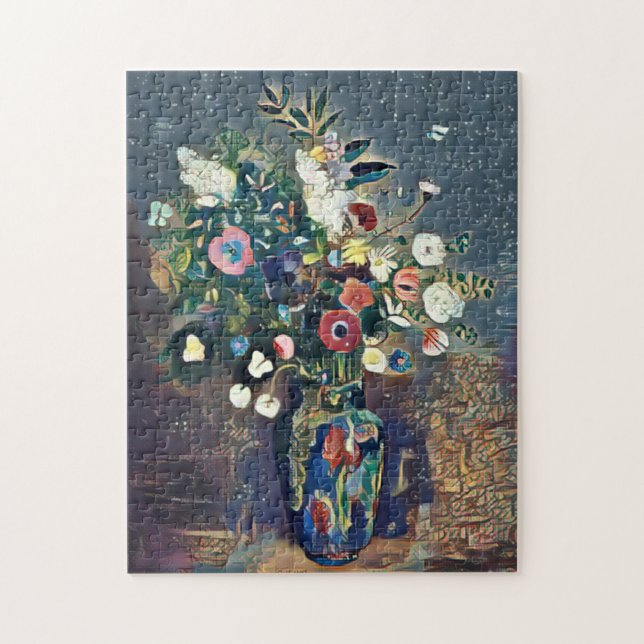 Bouquet of Flowers Puzzle (Vertical)