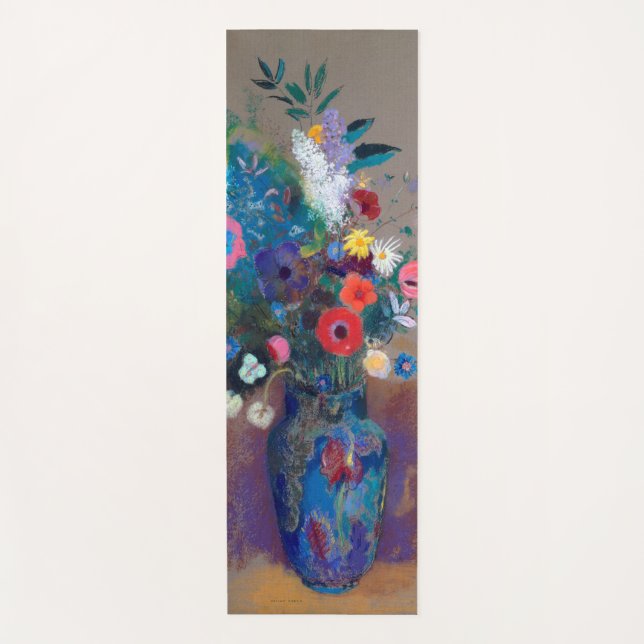 Bouquet of Flowers, Redon Yoga Mat (Front)