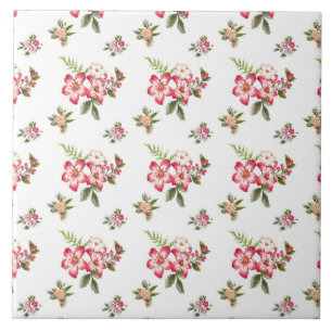 bouquet of flowers tile