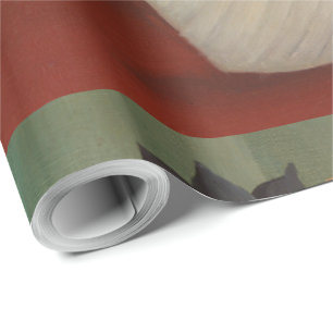 Bouquet of Flowers with China Asters and Tokyos Wrapping Paper