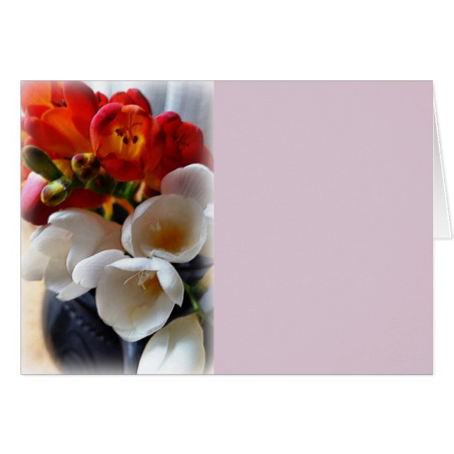 bouquet of freesias (Front Horizontal)