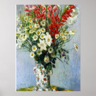 Bouquet of Gadiolas Poster