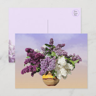 Bouquet of Lilacs Postcard