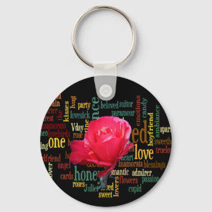 Bouquet of Love: A Heartfelt Expression Keychain
