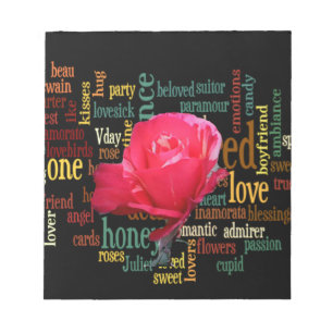 Bouquet of Love: A Heartfelt Expression Notepad