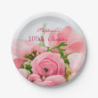 Bouquet Of Pink Roses 100th Birthday