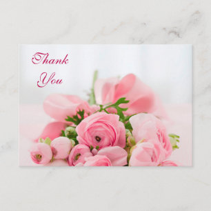 Bouquet Of Pink Roses Thank You