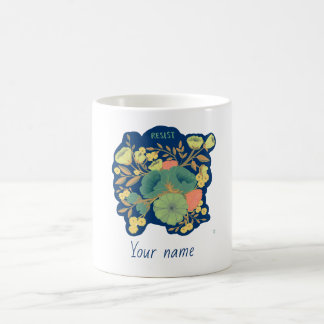 Bouquet of resistance l mug with personalization 