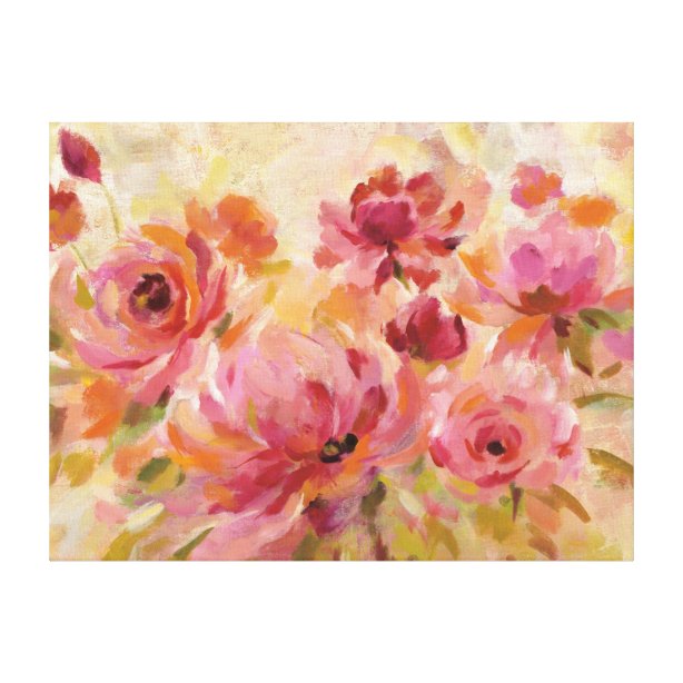 Floral Background Canvas Prints & Wall Art | Zazzle.ca