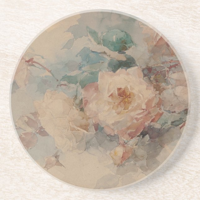 Bouquet of Roses – Franz Bischoff Coaster (Front)