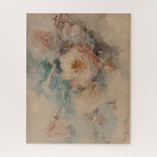 Bouquet of Roses – Franz Bischoff Jigsaw Puzzle