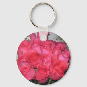 BOUQUET OF ROSES KEYCHAIN