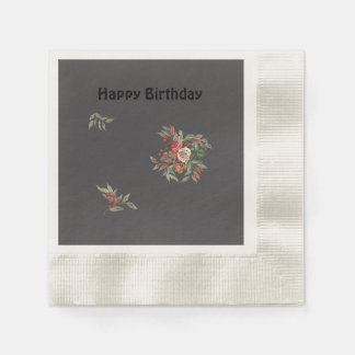 Bouquet of roses Paper Napkin