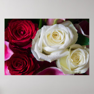 BOUQUET OF ROSES POSTER