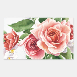 Bouquet of roses sticker