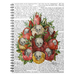 Bouquet of Skulls Notebook