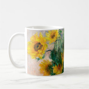 Bouquet of Sunflowers by Monet Impressionist Coffee Mug