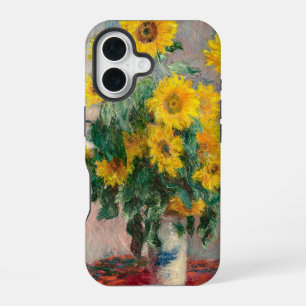 Bouquet of Sunflowers by Monet Impressionist iPhone 16 Case