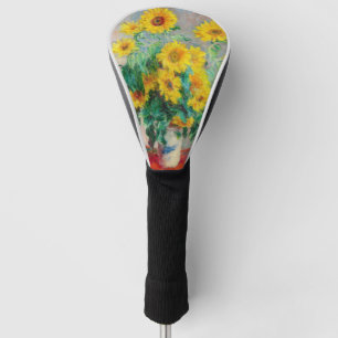 Bouquet of Sunflowers Claude Monet    Golf Head Cover