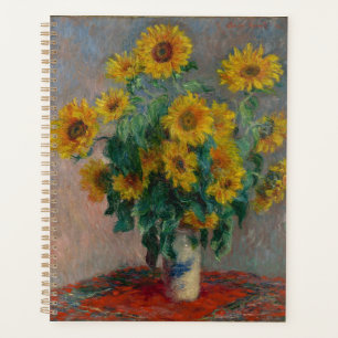 Bouquet of Sunflowers Monet Planner