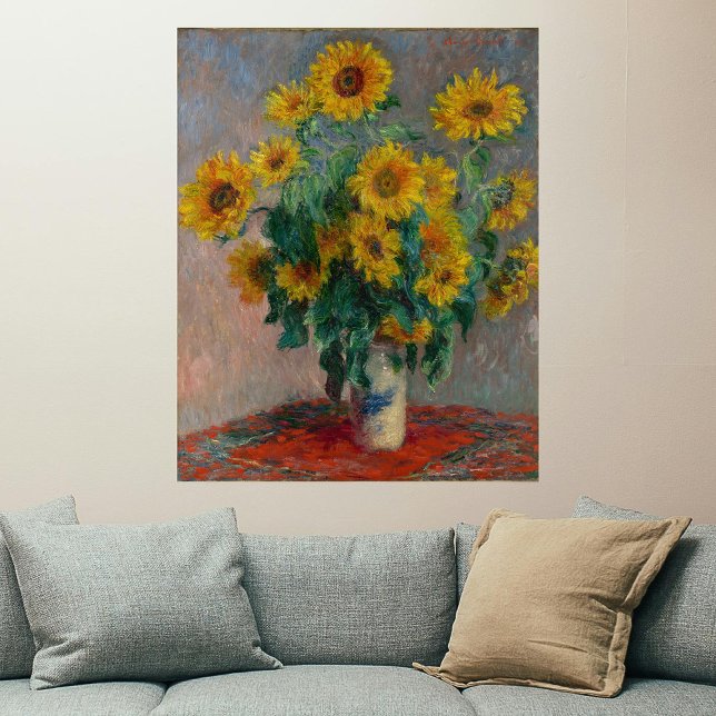 Bouquet of Sunflowers Monet Poster (Creator Uploaded)