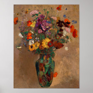 Bouquet of Wildflowers by Odilon Redon Print