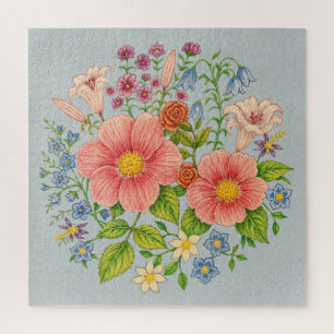 Bouquet of Wildflowers Jigsaw Puzzle