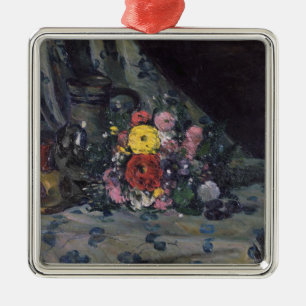 Bouquet of Yellow Dahlias, c.1873 Metal Ornament