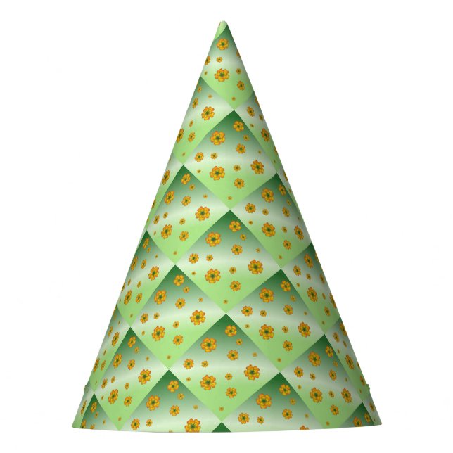 Bouquet Party Hat (Front)