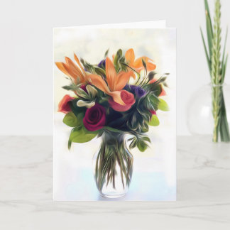 Bouquet peint