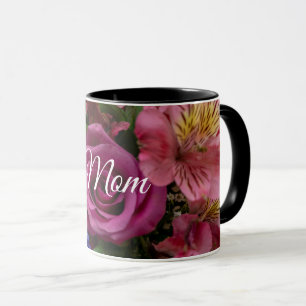 Bouquet personnalisable de Mug Fleurs