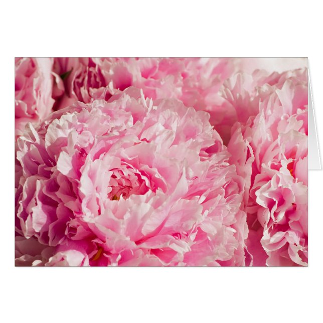 Bouquet Pink Peony (Devant horizontal)