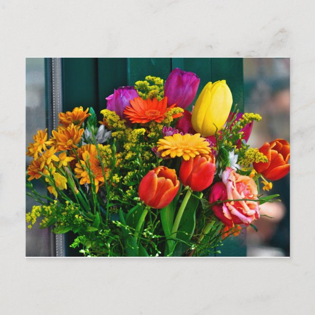 bouquet postcard (Front)