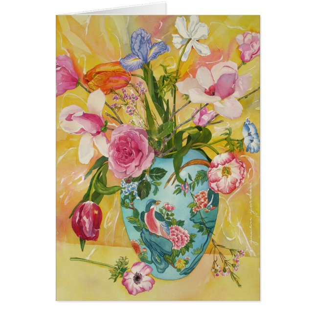 "Bouquet pour des oiseaux " (Devant)