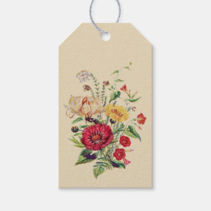 Bouquet - Red Gift Tags