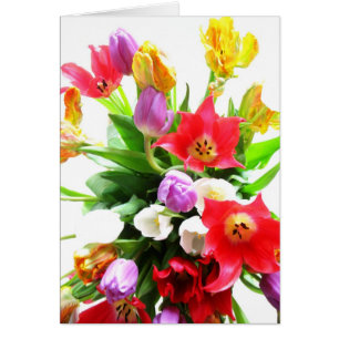 Bouquet romantique de tulipes