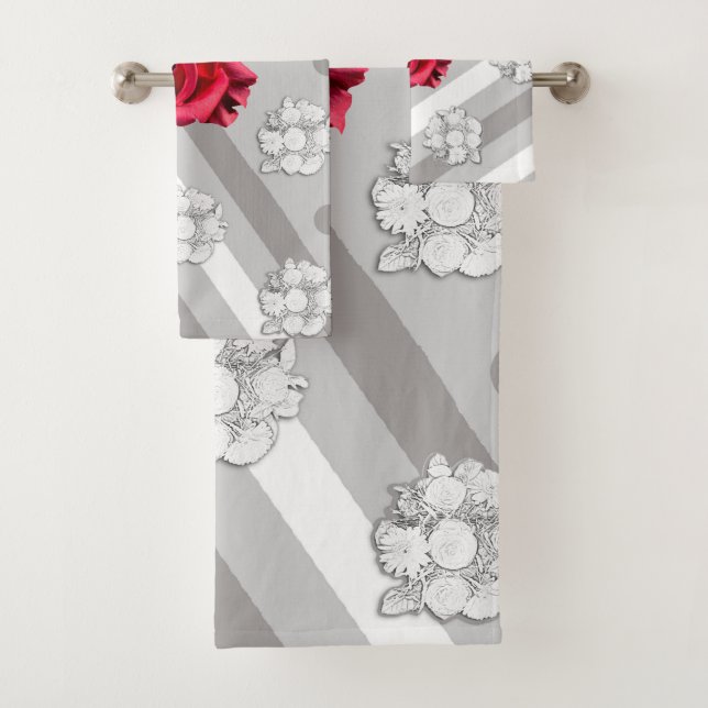 Bouquet rose Et Blanc (En situation)